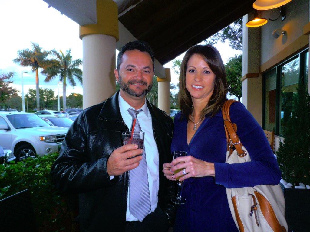 Newlywed Keri Slepian of Oppenheim Law enjoys networking at Weston Title & Escrows