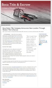 Boca Title Company