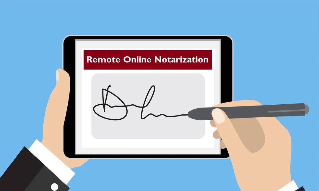remote online notarization