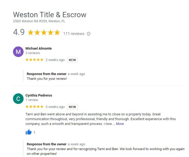 Title Company Fort Lauderdale Florida 33311 Title company near me